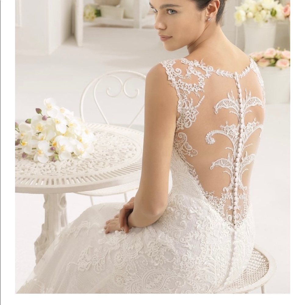 Aire Barcelona Mermaid Wedding Dress